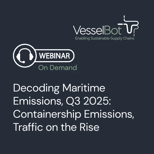 VesselBot Report: Decoding Maritime Emissions, Q3 2025