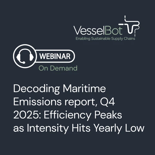 VesselBot's Report: Decoding Maritime Emissions, Q4 2025 