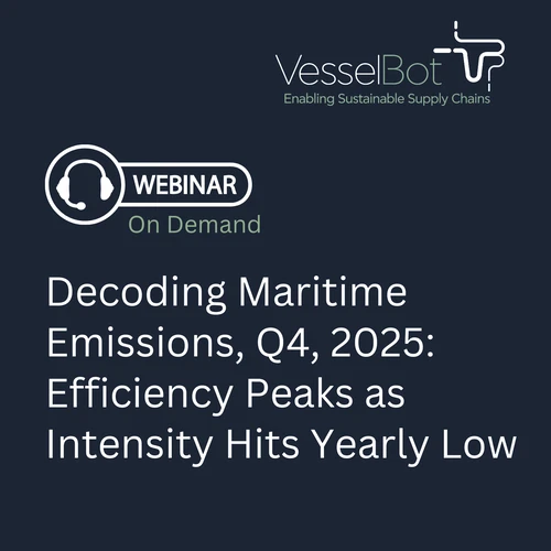 VesselBot's Report: Decoding Maritime Emissions, Q4 2025 
